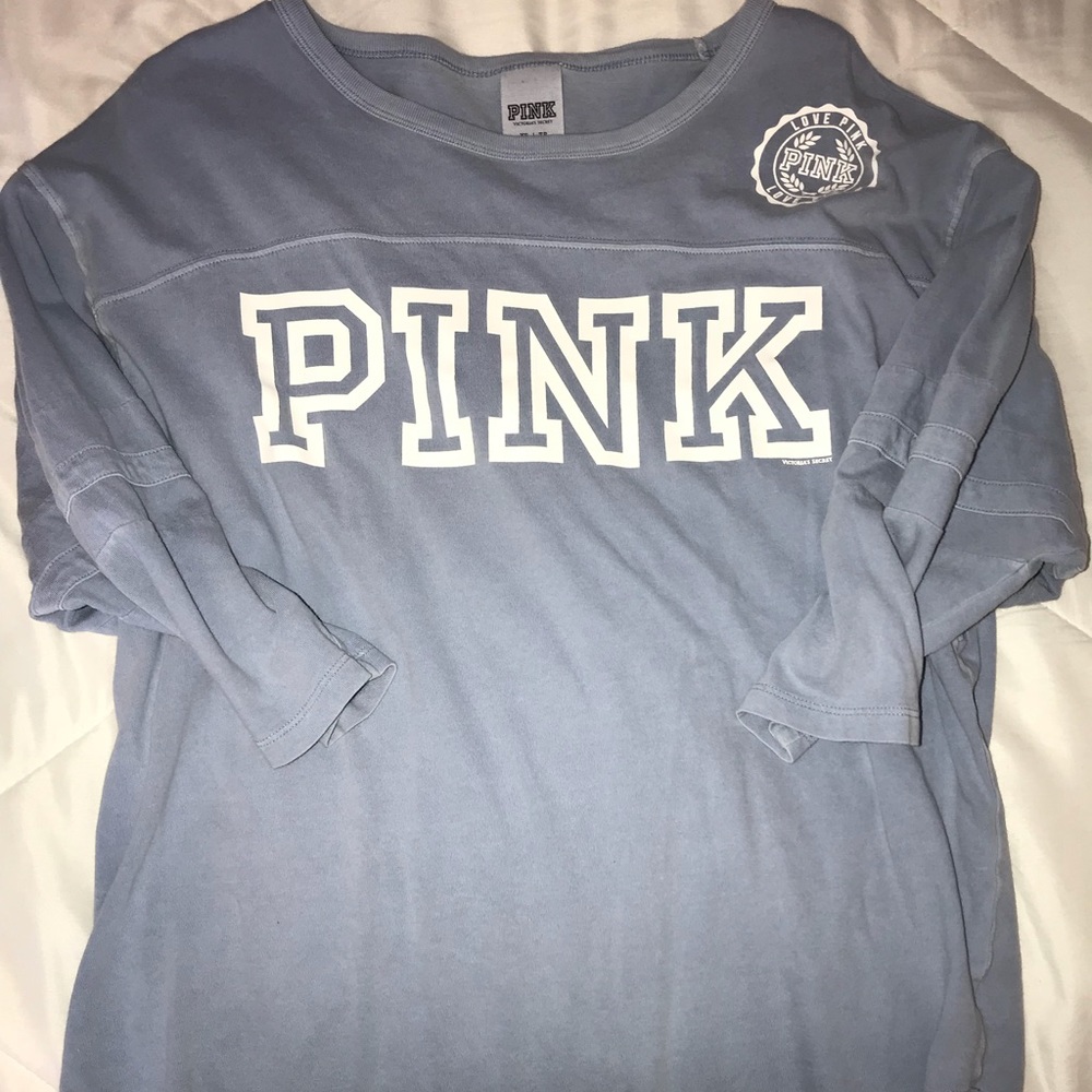 PINK baseball tee